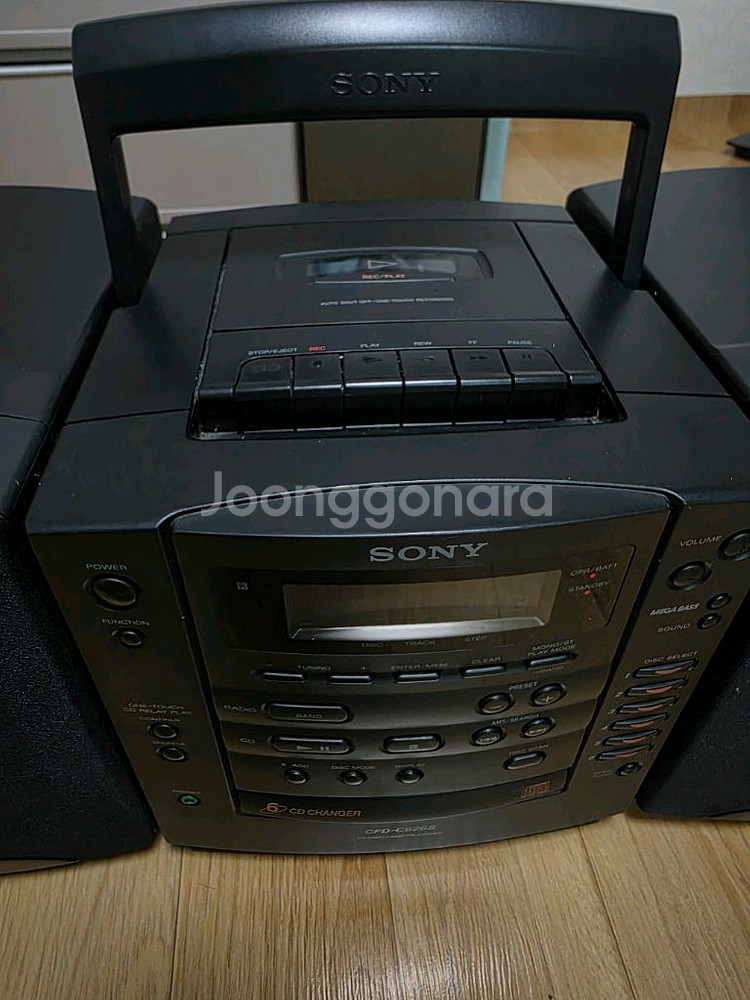 SONY 소니 빈티지 카세트 CD 플레이어 소장가치--0