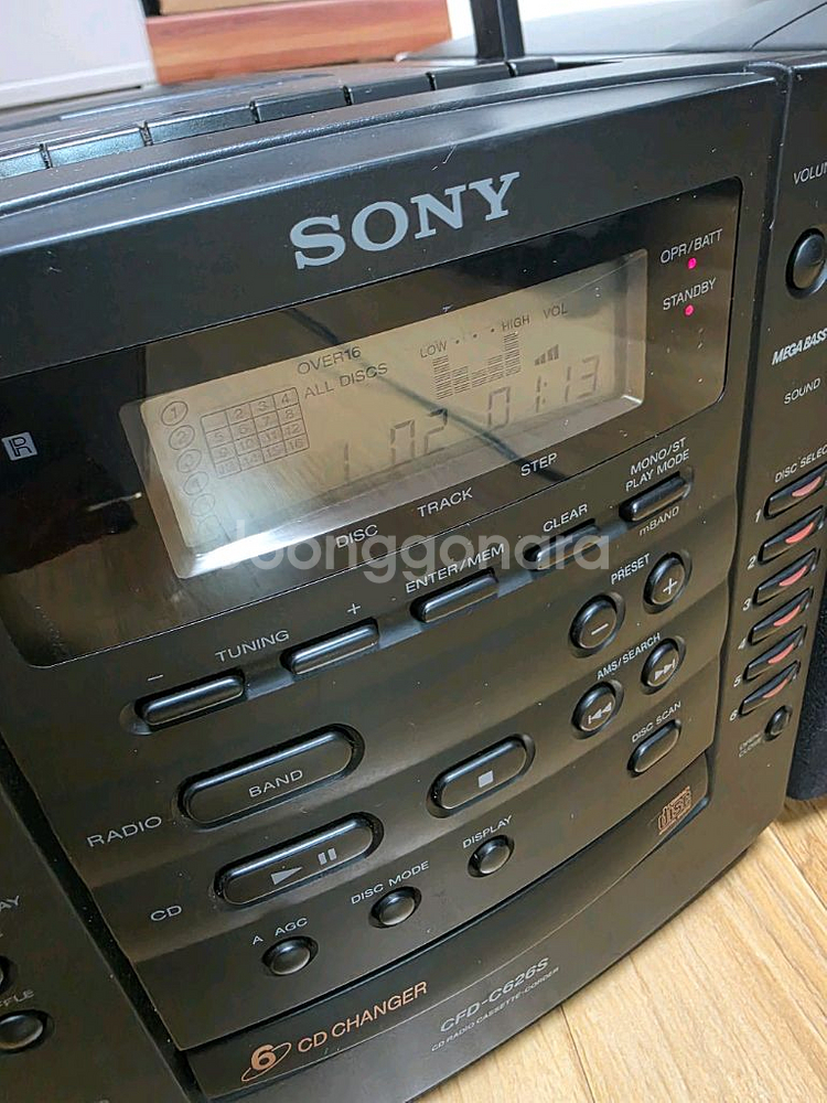 SONY 소니 빈티지 카세트 CD 플레이어 소장가치--2