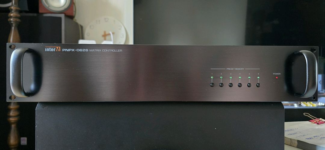 Inter-M PNPX-0626 컨트롤러(오디오 스위처 이미지