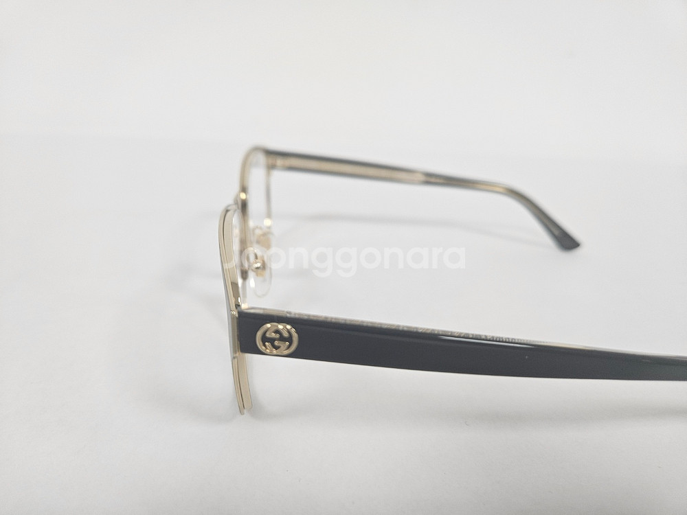 [새상품/정품]구찌 명품 남여 스퀘어 메탈 안경테--4