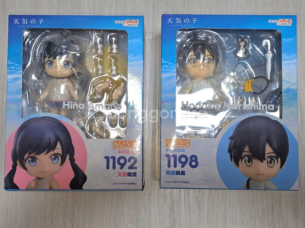 너의이름은 날씨의아이 스즈메의문단속 넨도로이드 일괄판매--5