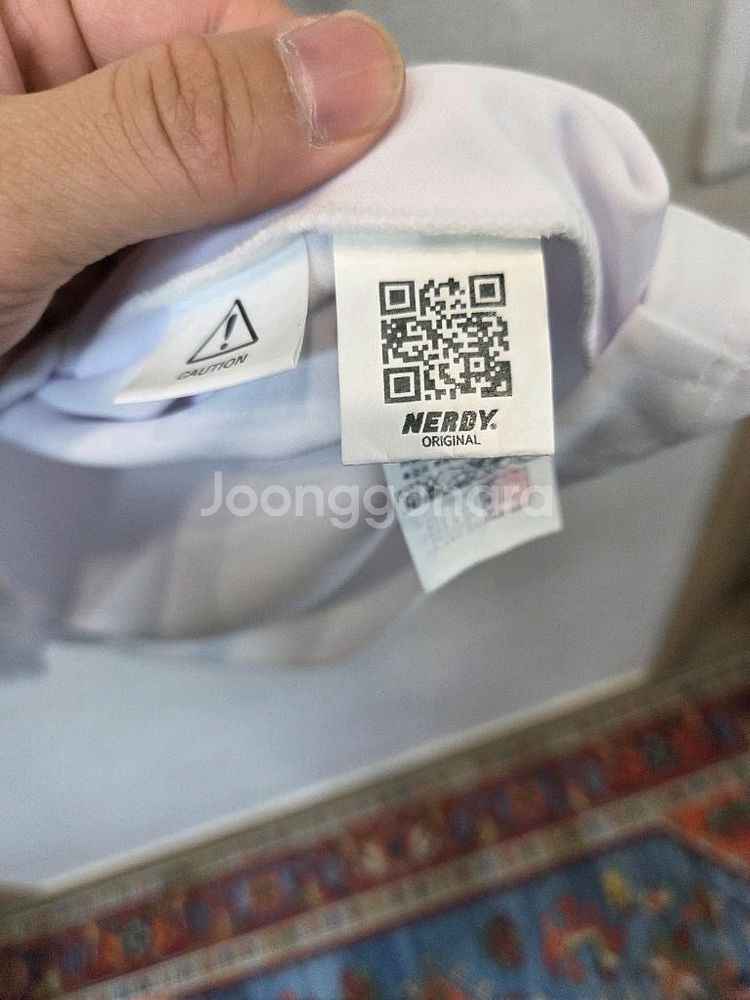 널디 스포티 져지 반팔 m 오버핏--3