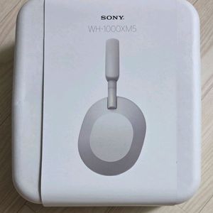 소니 헤드폰 WH-1000XM5 플래티넘실버