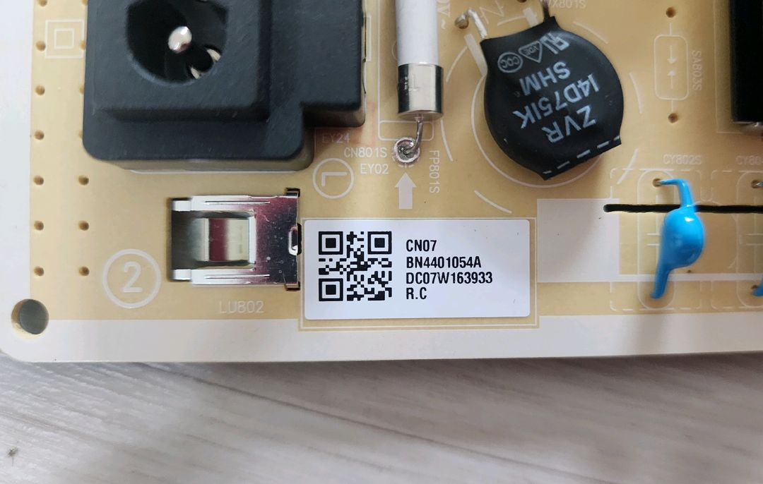 삼성 KU50UC7050F TV 부품 이미지