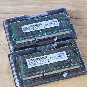 ddr3 8gb 노트북용 램 2개