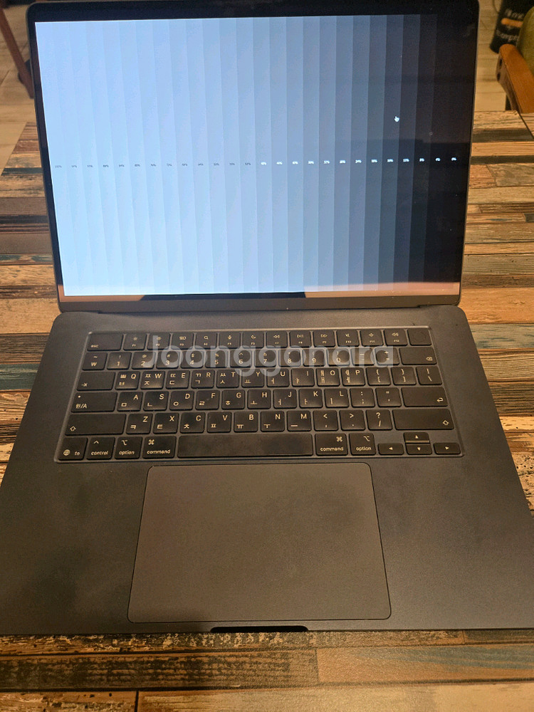 맥북에어 m4 15 16g/256g 미드나이트--0