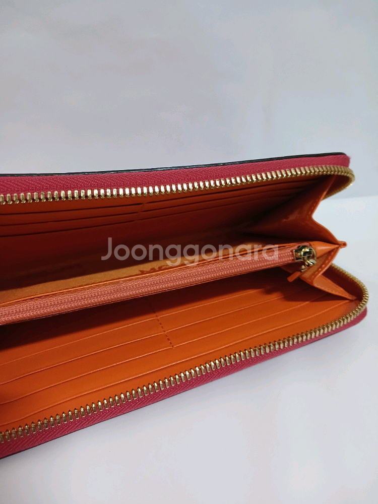 MCM 여성 장지갑 델피나 핑크--3