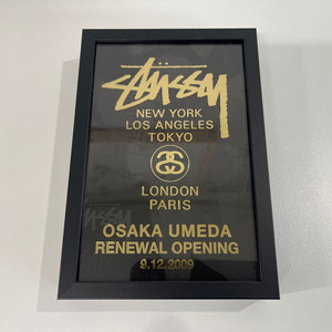 스투시 오사카 우메다 챕터 한정판 아트 포토 2009