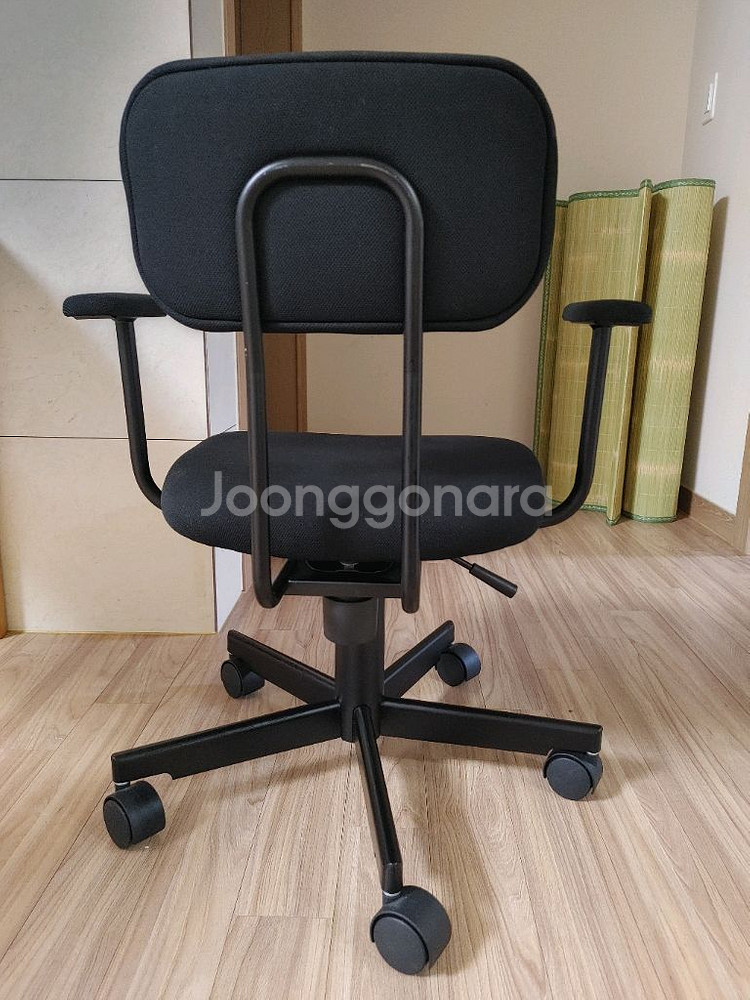무인양품 워킹체어 블랙--0