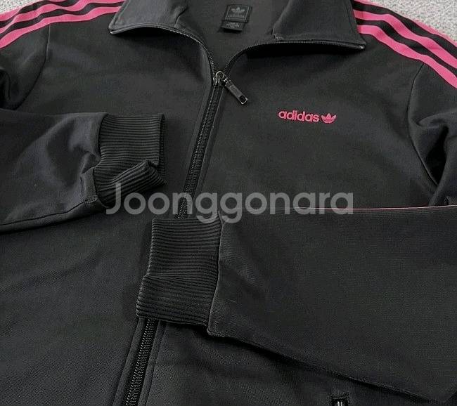 아디다스 블랙핑크 검정 트랙탑 져지집업 95/M--2