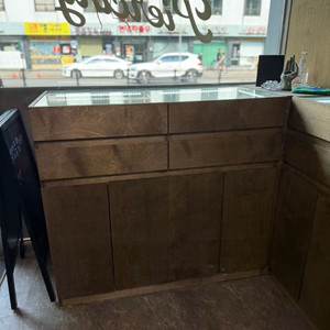 우드 자작나무 원목 진열장 쇼케이스 3개 (일괄가격)