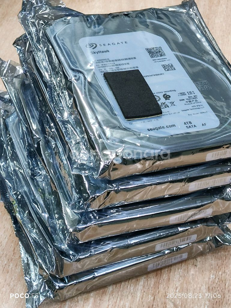 Seagate SkyHawk 4TB 하드디스크 새 제품--0