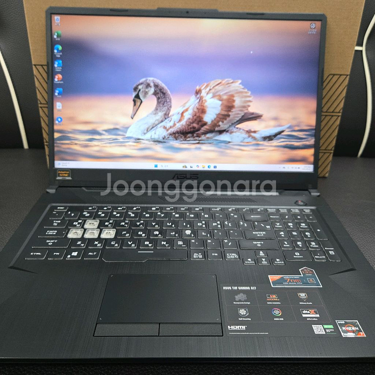 TUF아수스게이밍노트북 A17/m.2 SSD 1tb--0