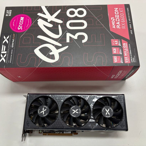 XFX 라데온 RX 6600 XT QICK 308 그래
