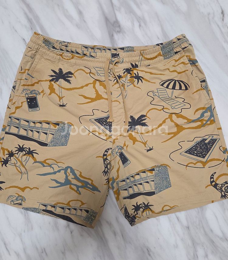 반스 레인지 릴렉시드 엘라스틱 쇼츠--0