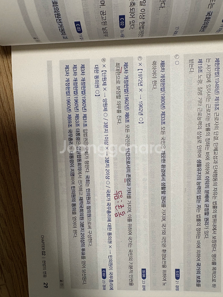 2025 킹건호 경찰헌법 단원별 기출600제(새책포함)--3