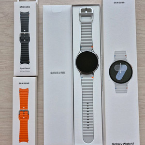 갤럭시 워치7 44mm 블루투스 실버 팝니다