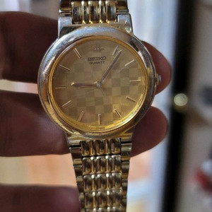 세이코 빈티지 금장 시계