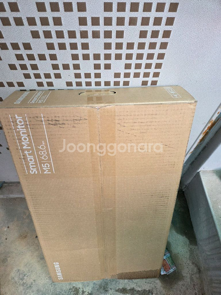 미개봉 삼성 스마트모니터 m5 s27dm501 팝니다--0