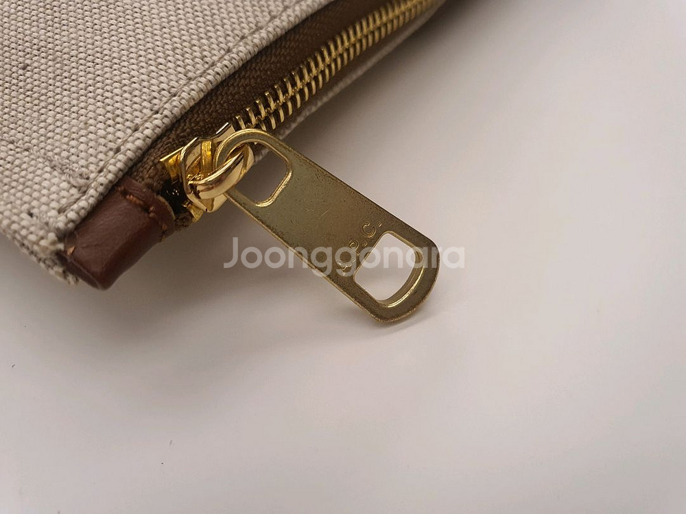 (새상품/정품) 아페쎄 캔버스 파우치--3