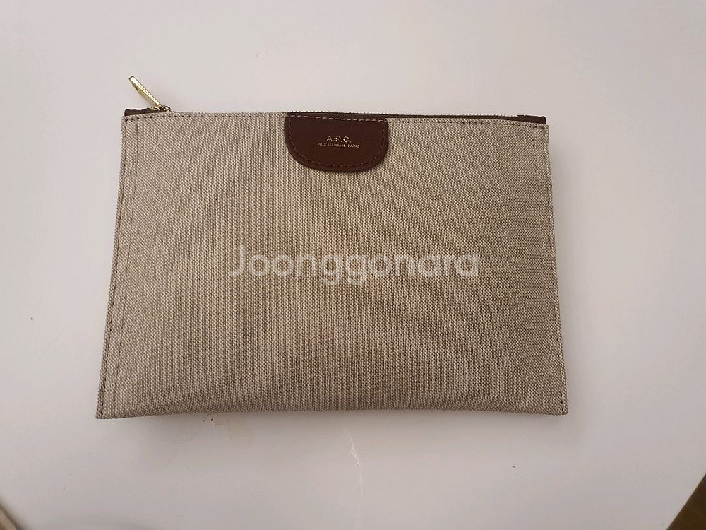 (새상품/정품) 아페쎄 캔버스 파우치--1