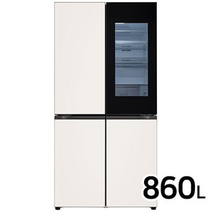 LG 디오스 오브제컬렉션 냉장고 H875GBB442