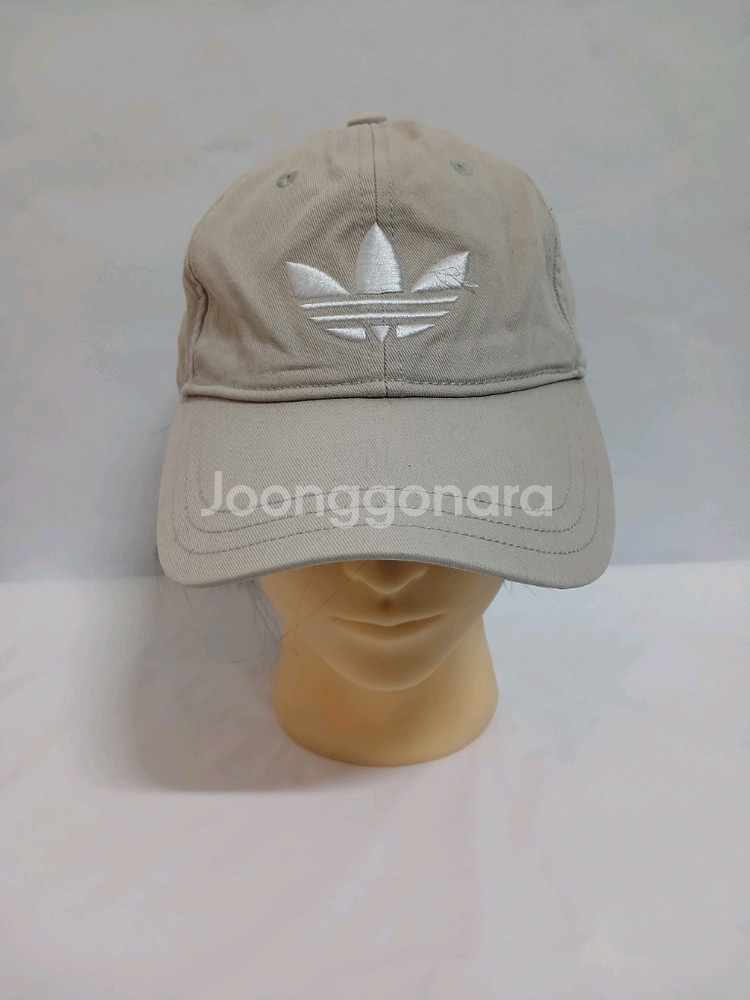 아디다스 트레포일 캡모자 라이트 베이지--0
