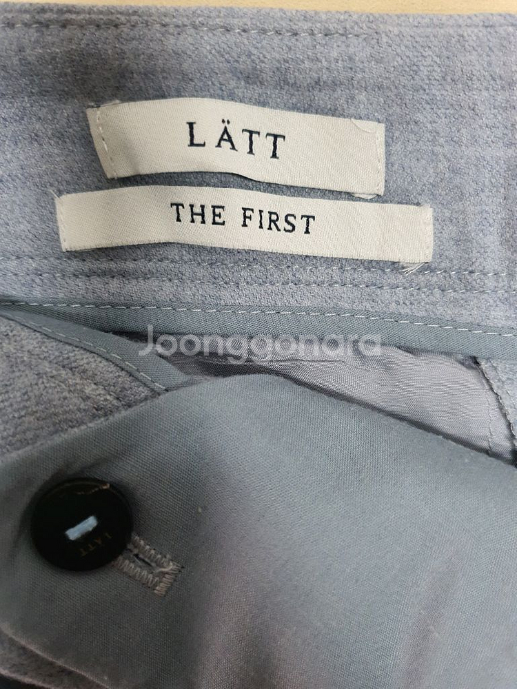 한섬 래트바이티 LATTY BY T 와이드핏 양모 팬츠--6