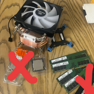 i5-10400f , 쿨러 . ddr4 8 x3