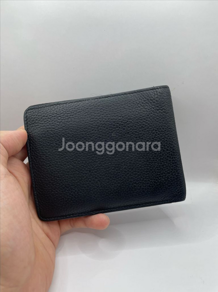 루이비통 블랙 에어로그램 남성 반지갑--2