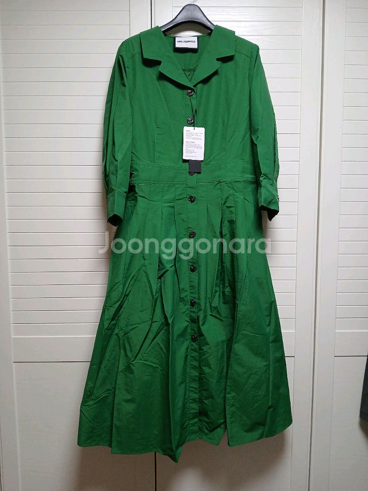 칼라거펠트 플레어 원피스(77) ㅡ새상품--1