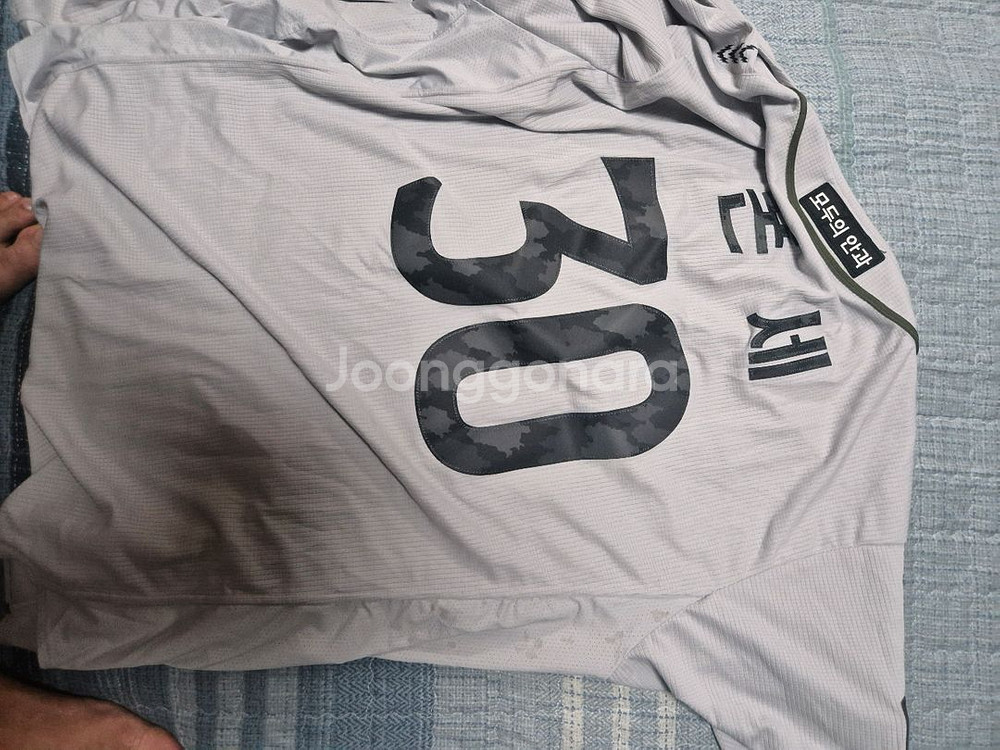 한화 밀리터리 어센틱 폰세 마킹 유니폼 115 팔아요--1