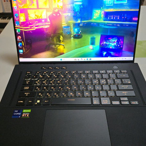 아수스 제피러스 M16 3070ti 최상급