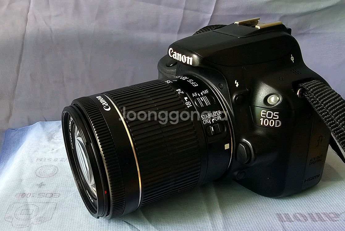 캐논 EOS 100D DSLR 카메라 + 18~55렌즈--1