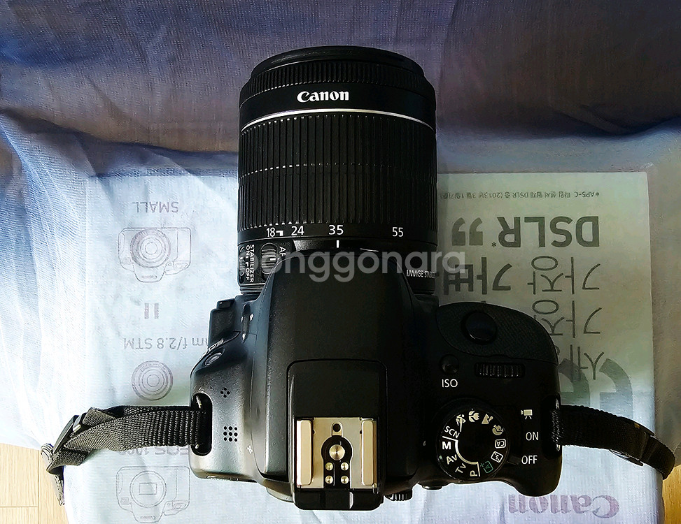 캐논 EOS 100D DSLR 카메라 + 18~55렌즈--2