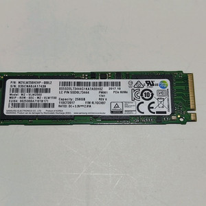 삼성 PM961 256GB NVMe SSD