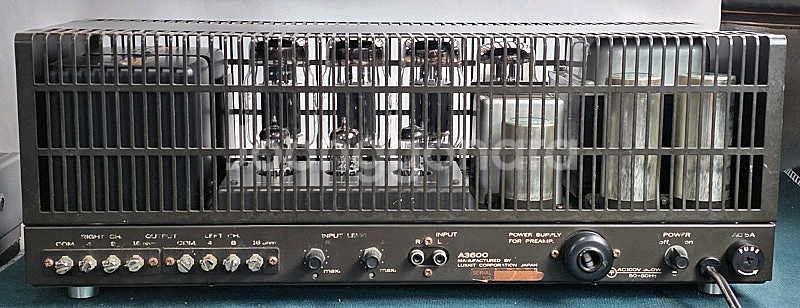 럭스만 A-3600 진공관 파워앰프 (KT88 출력관)--4