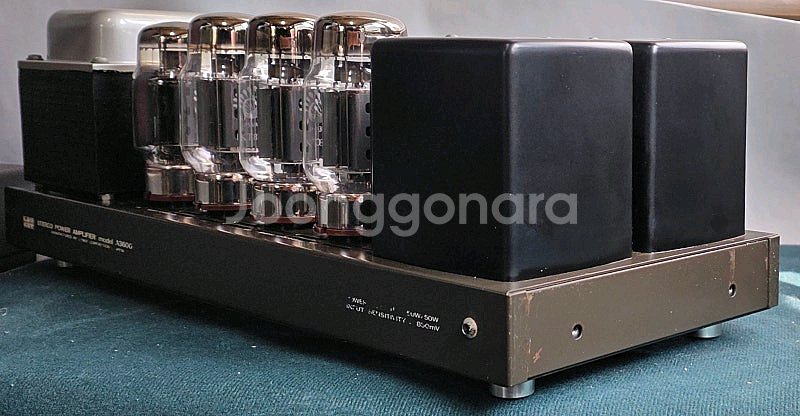 럭스만 A-3600 진공관 파워앰프 (KT88 출력관)--8