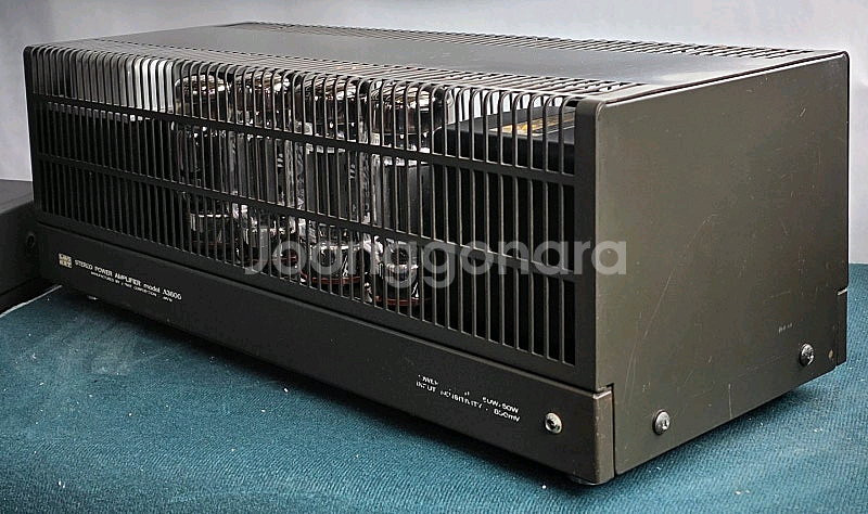 럭스만 A-3600 진공관 파워앰프 (KT88 출력관)--3