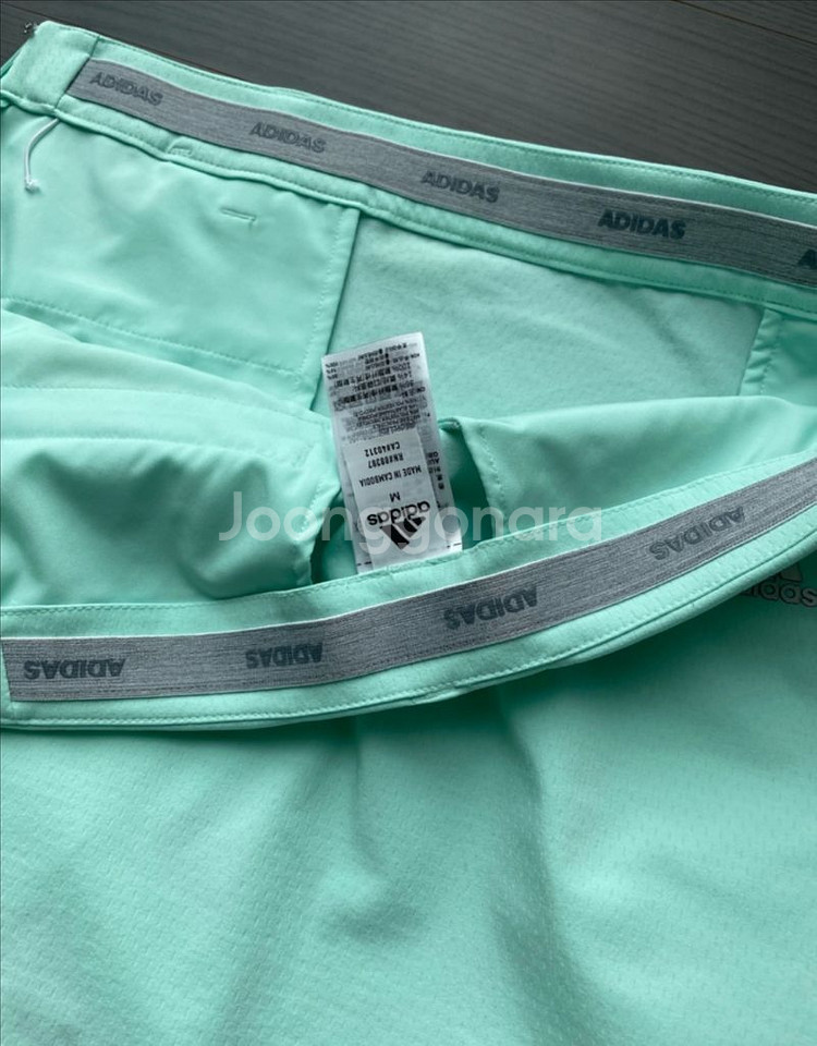 아디다스 여성골프복 반팔+치마+속바지(55-66)새상품--7