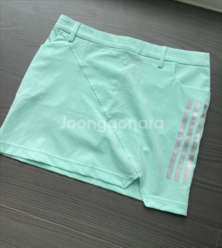 아디다스 여성골프복 반팔+치마+속바지(55-66)새상품--5