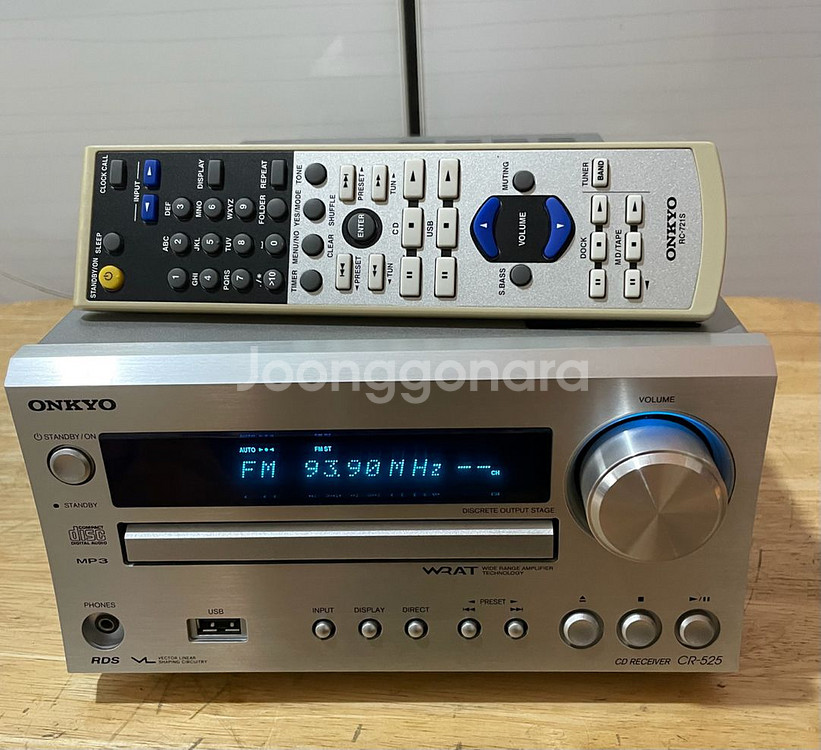 유명한 명기 온쿄 올인온 미니 앰프 오디오CR-525--1