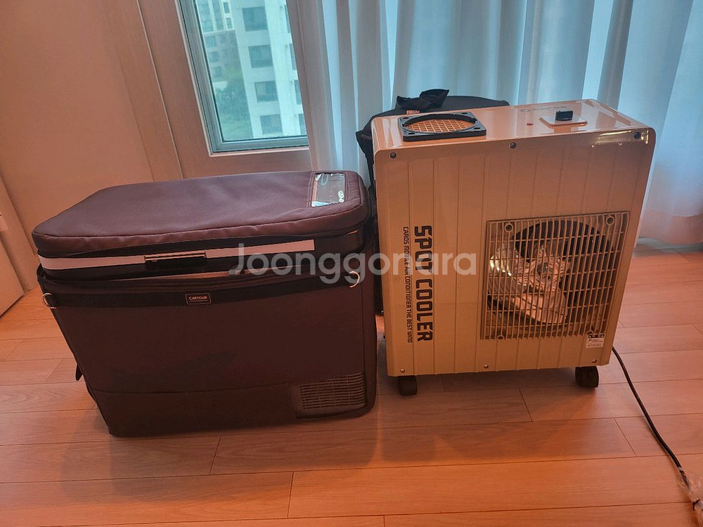 케로스 공업용 캠핑용 에어컨 25년형 탄색생--1