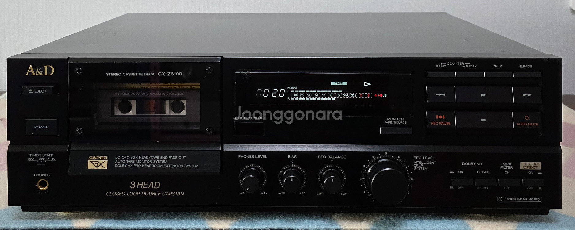 A&D 카세트 데크 GX-Z6100--0
