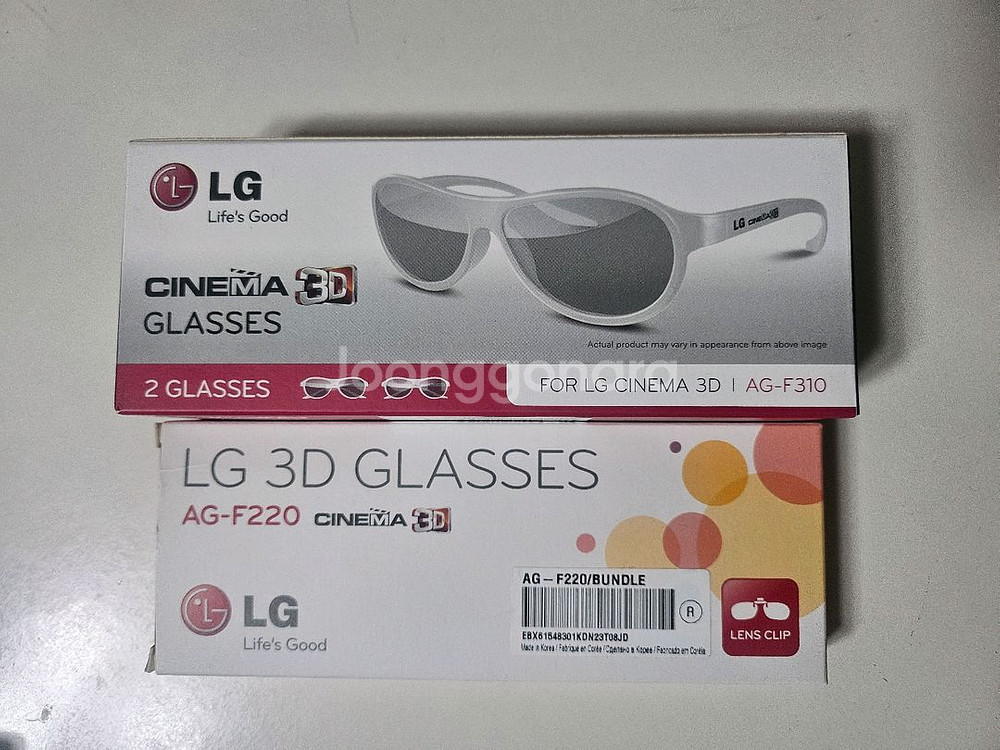 LG 3D 안경 AG-F220과 AG-F310--0