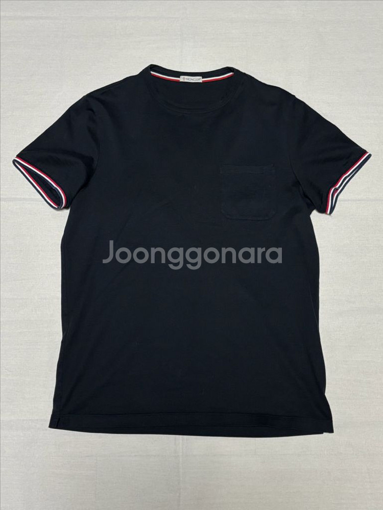 몽클레어 라운드 반팔 티셔츠 [M]--1