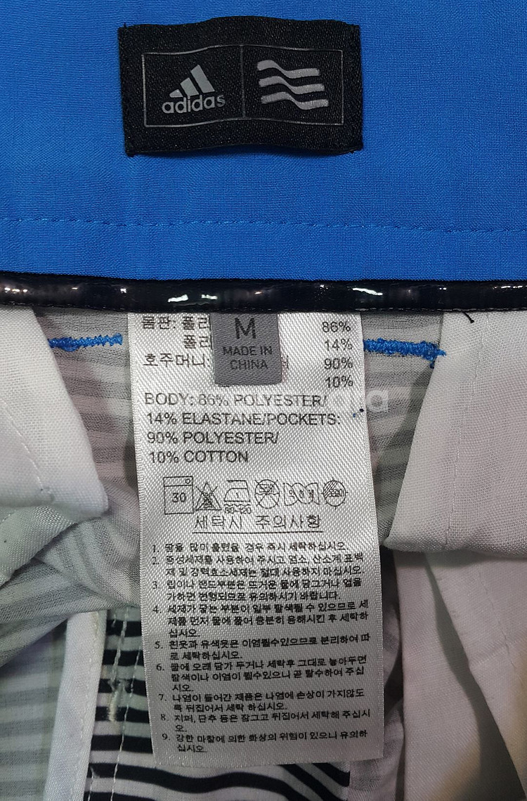 아디다스 골프 반바지 32.8사이즈--5