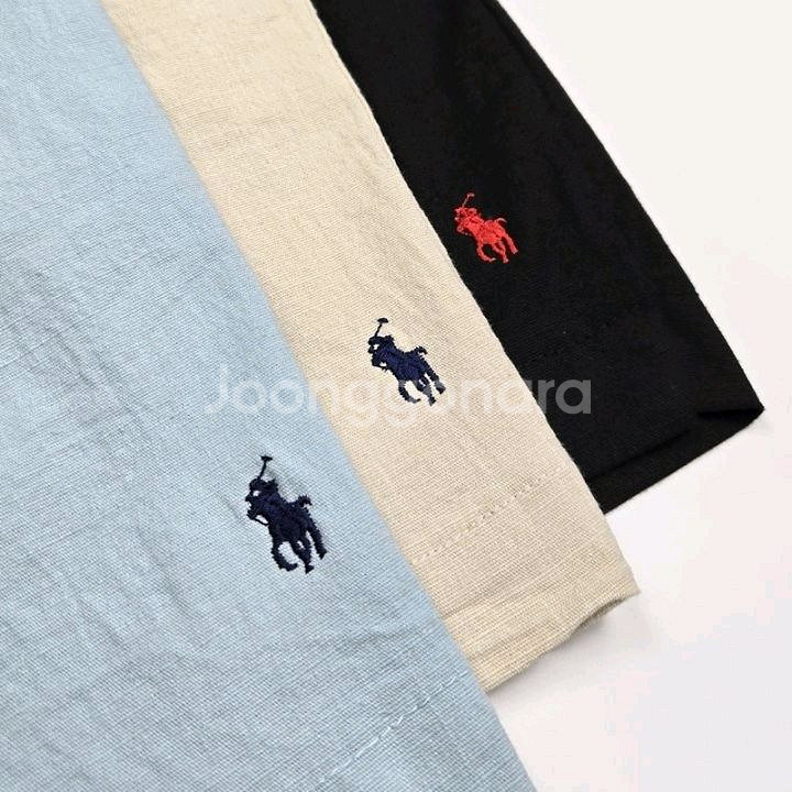 폴로 랄프로렌 린넨 숏팬츠--2