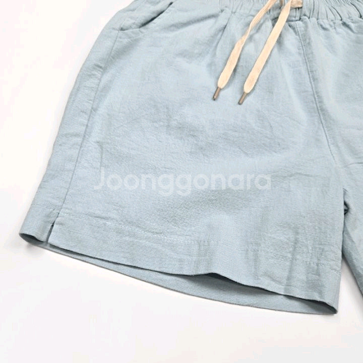 폴로 랄프로렌 린넨 숏팬츠--5