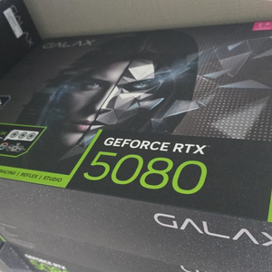 RTX5080 갤럭시 블랙 신품 급매